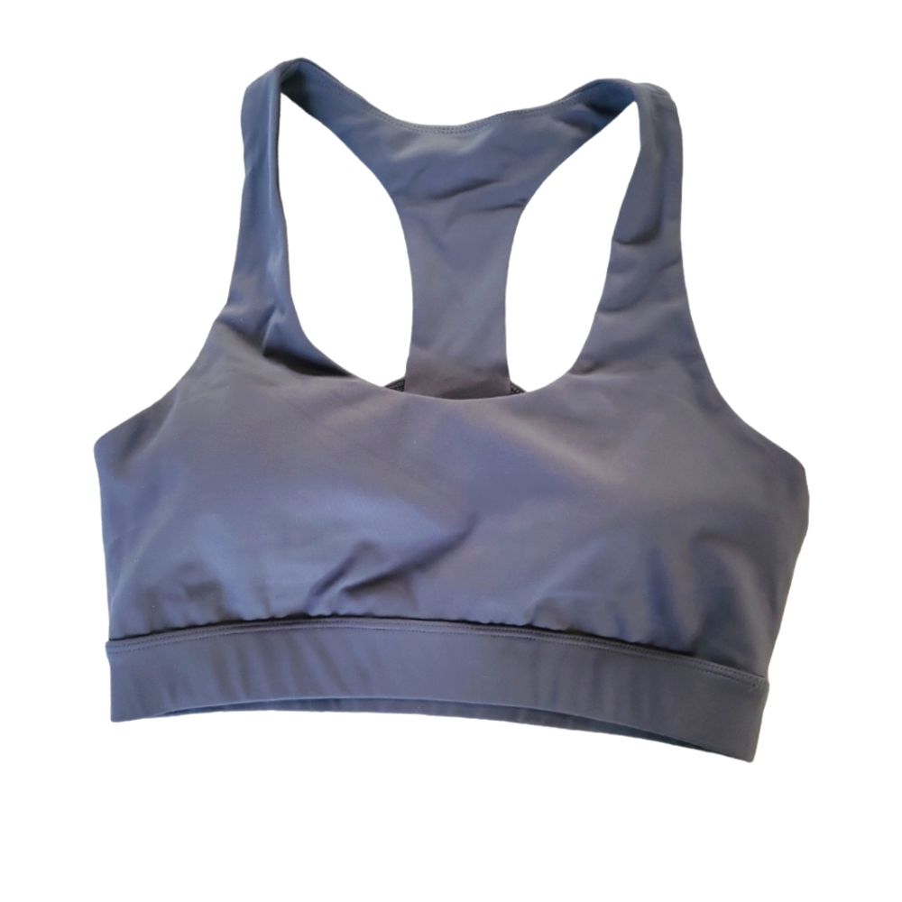 Zyia Hero Slate Blue Double Strap bra, Large